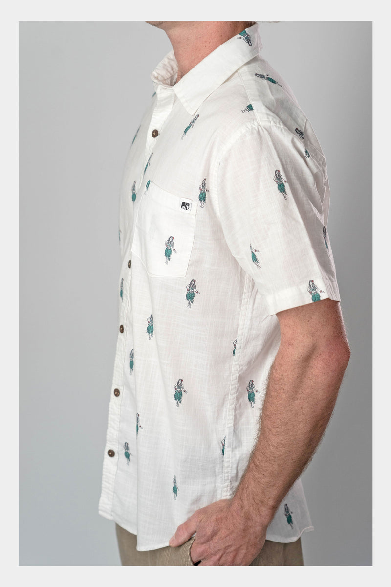 Linen Aloha Short Sleeve Shirt