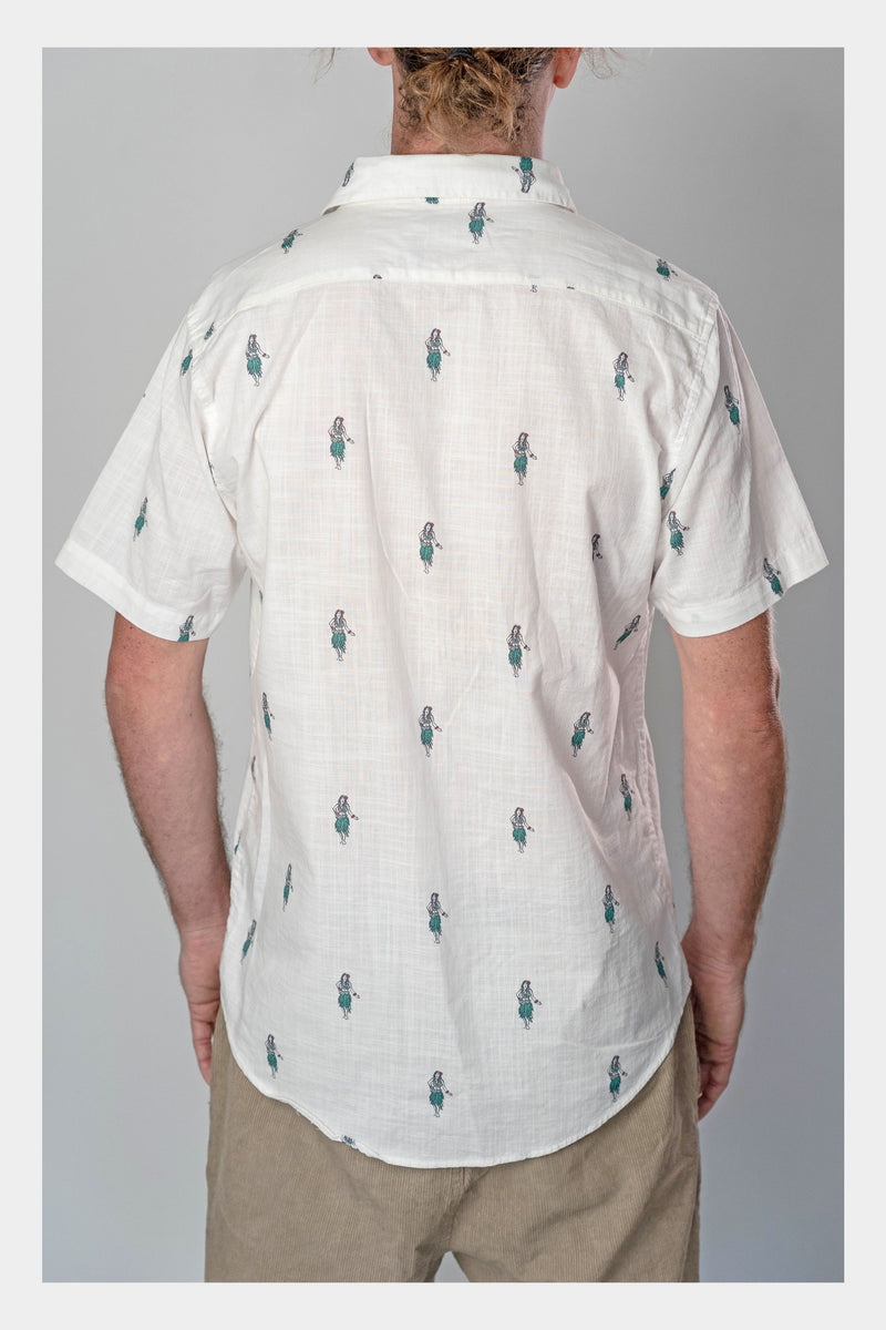 Linen Aloha Short Sleeve Shirt