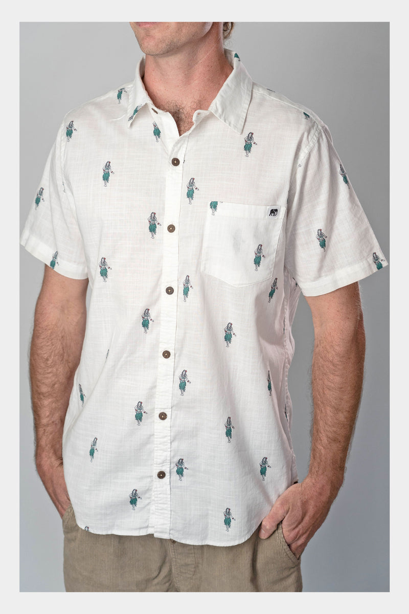 Linen Aloha Short Sleeve Shirt