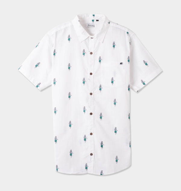 Linen Aloha Short Sleeve Shirt