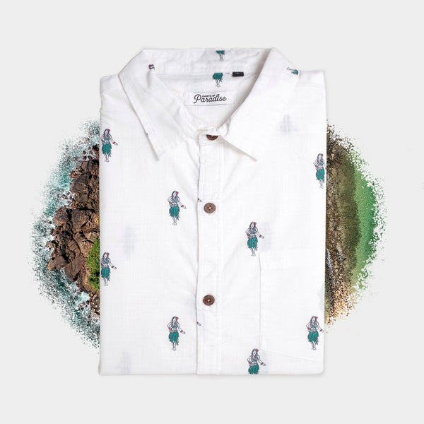 Linen Aloha Short Sleeve Shirt